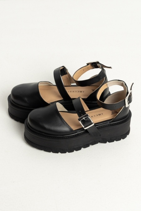 Pantofi - Double Belt - Negru 2.0 - 3