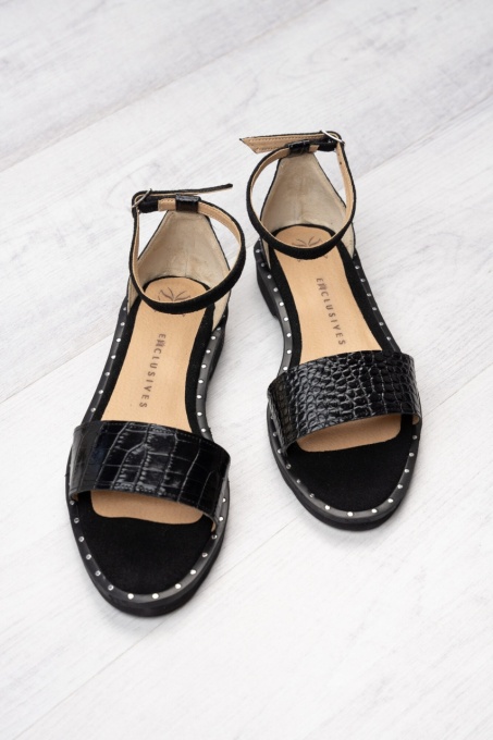 Sandale - Friday - Croco Black - 3