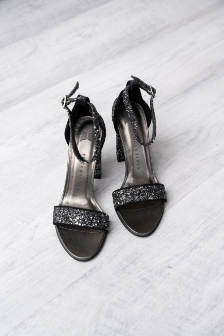 Sandale - Glitter Mania - DeepBlack - 4