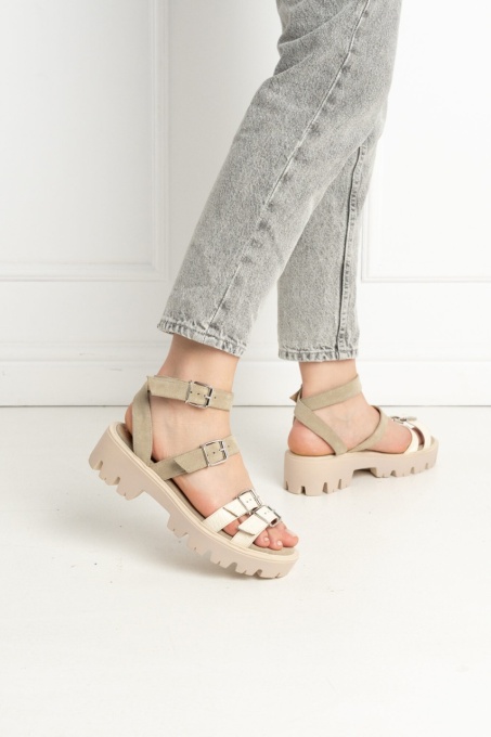 Sandale - Lugo - Croco Nude - LIMITED ED. - 3