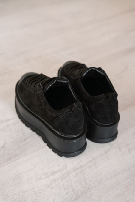 Sneakersi - Medellin - Negru Velur - 2