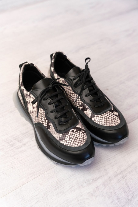 Sneakersi - Milan - Snake B&amp;W - 3