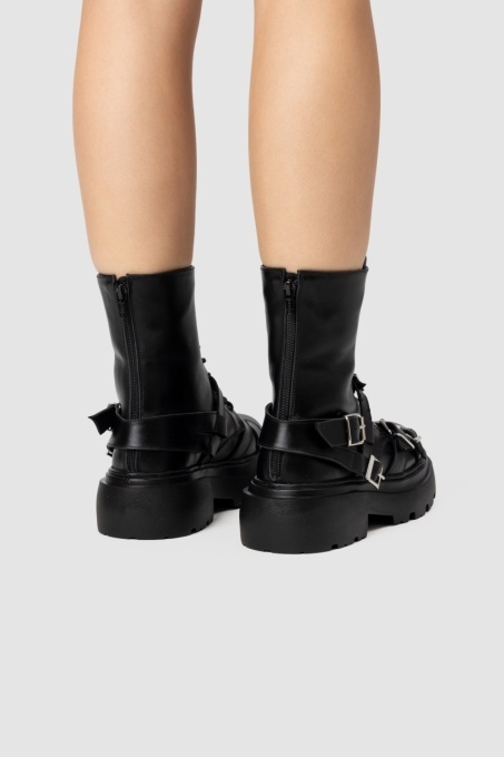 Ghete - Buckle Fury - Negru - 6
