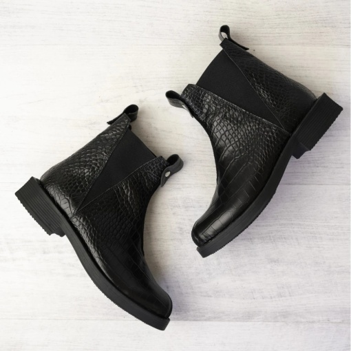 Ghete - Elegance - Croco Black - 6