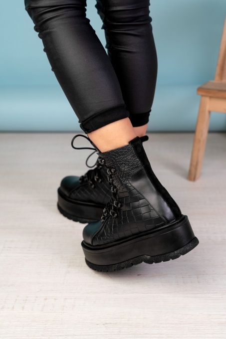 Ghete - Gio - Combo Croco Black - 5