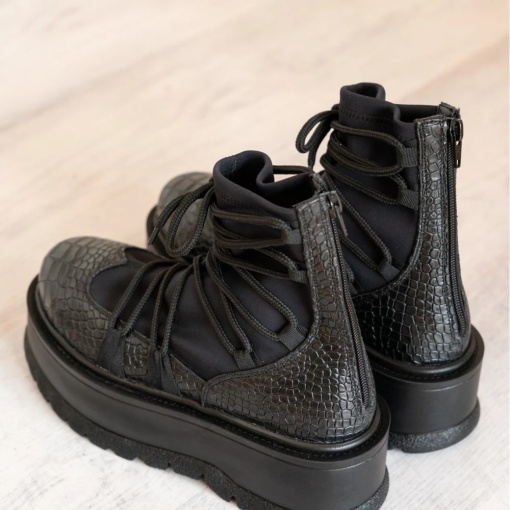 Ghete - .Moon - Croco Black - 5