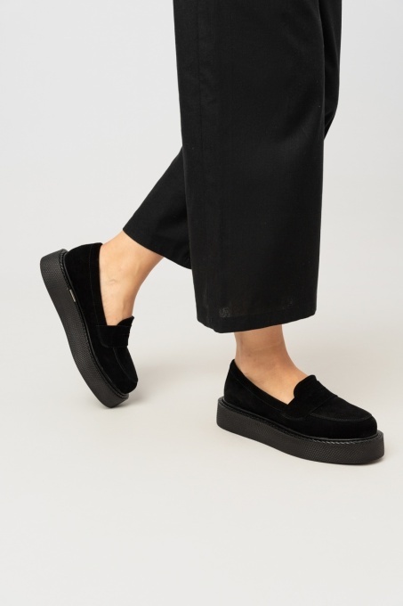 Mocasini - Dune - Negru Velur - 4
