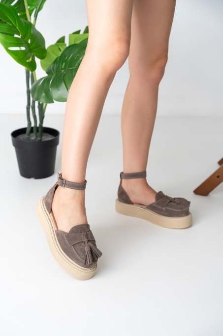 Pantofi - Augustino - Cappuccino - 6