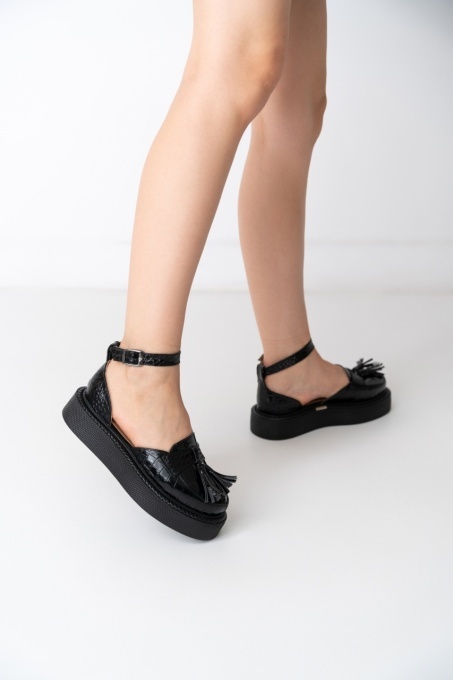 Pantofi - Augustino - Croco Black - 9