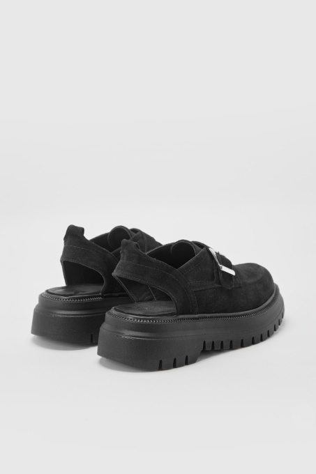 Pantofi - Flow - Negru Velur - 3
