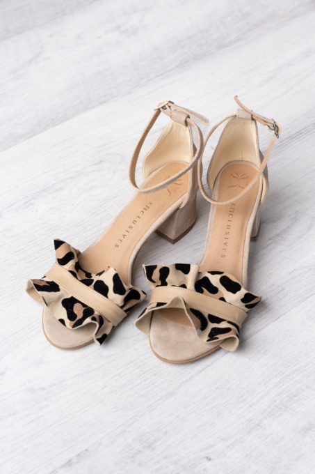 Sandale - Ruffles - Print - 5cm - 4