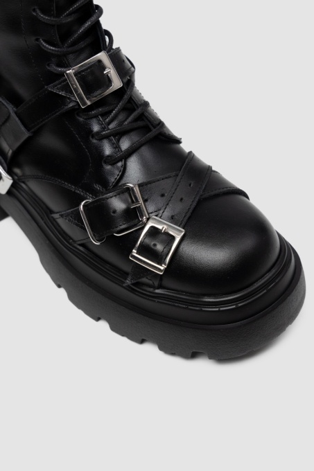 Ghete - Buckle Fury - Negru - 3