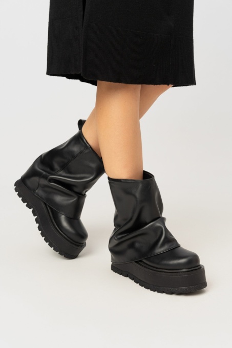 Ghete - Slouchy Short - Negru - 2