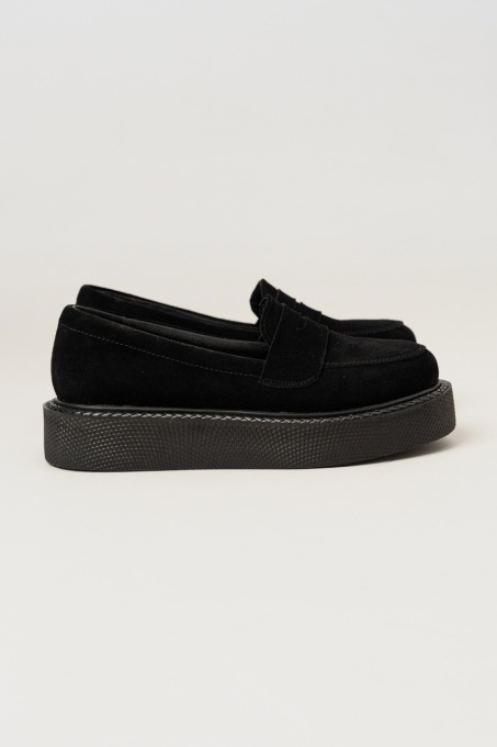Mocasini - Dune - Negru Velur