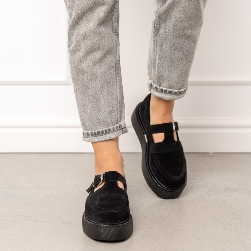 Pantofi - Celine - Negru Velur - 6