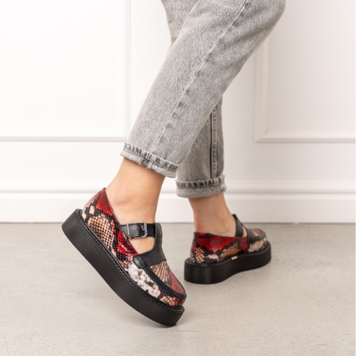 Pantofi - Celine - Red Snake - 6