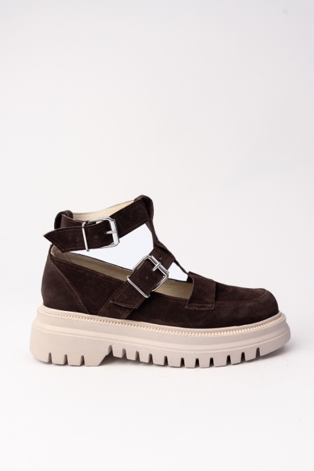 Pantofi Linea - Chocolate