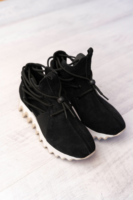 Sneakersi - Adore - Negru - 3