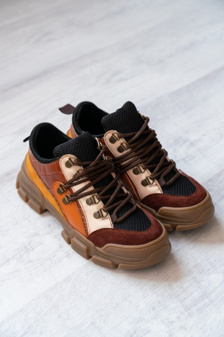 Sneakersi - Mondo - Brown Combo - 2