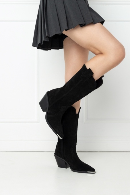 Ciocate - Cowboy - Negru Velur - 4
