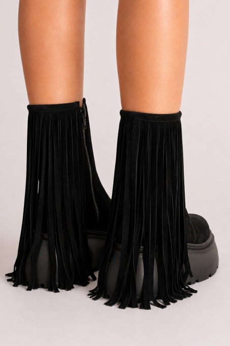 Ghete - Fringe Fury - Velur Black - 2