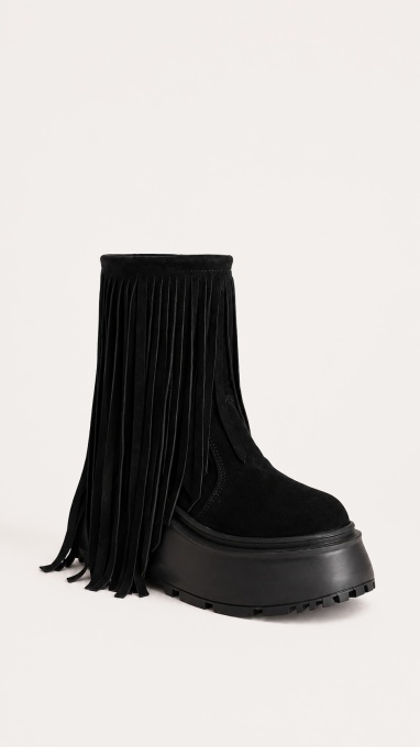 Ghete - Fringe Fury - Velur Black - 7