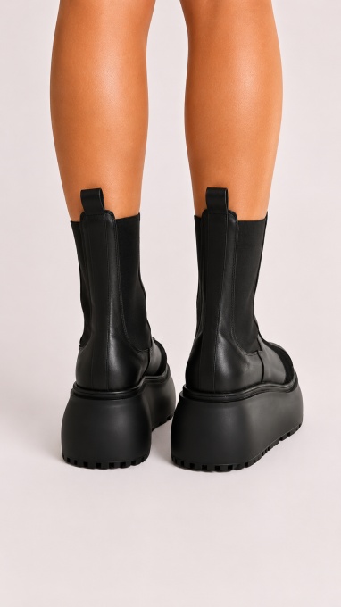 Ghete - Moto - Premium Black - 3