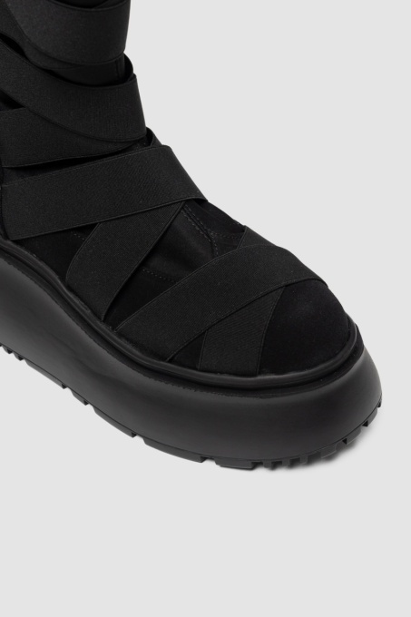 Ghete - Uddy Extreme - Negru Velur - 3