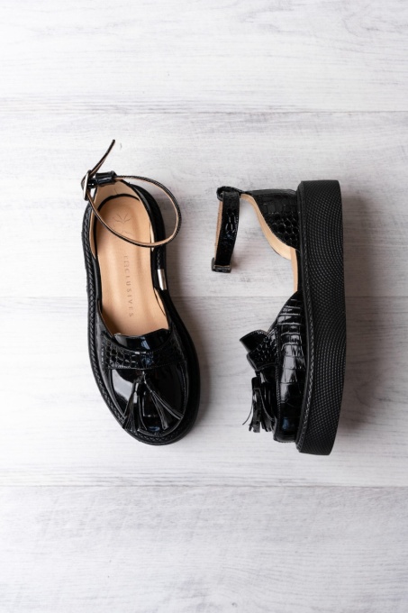 Pantofi - Augustino - Croco Black - 3