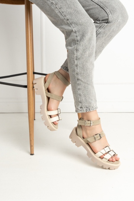 Sandale - Lugo - Croco Nude - LIMITED ED. - 4