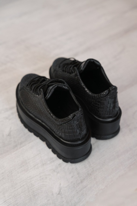 Sneakersi - Medellin - Croco Black - 2