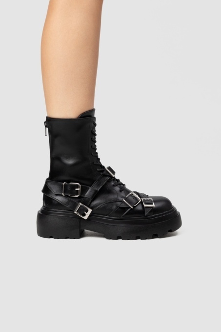 Ghete - Buckle Fury - Negru - 7