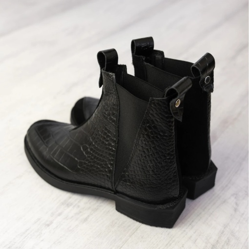 Ghete - Elegance - Croco Black - 7