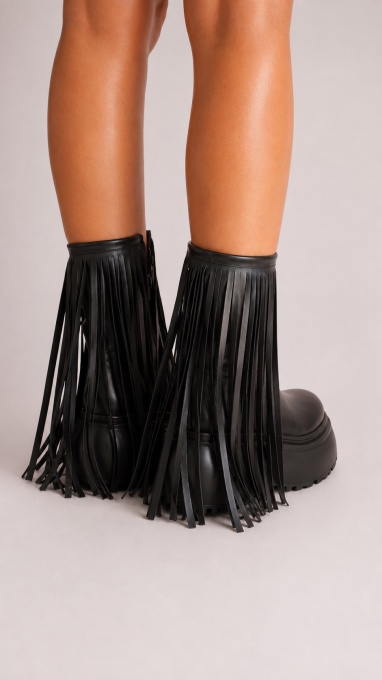Ghete - Fringe Fury - Black - 3