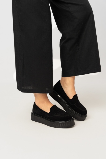 Mocasini - Dune - Negru Velur - 5