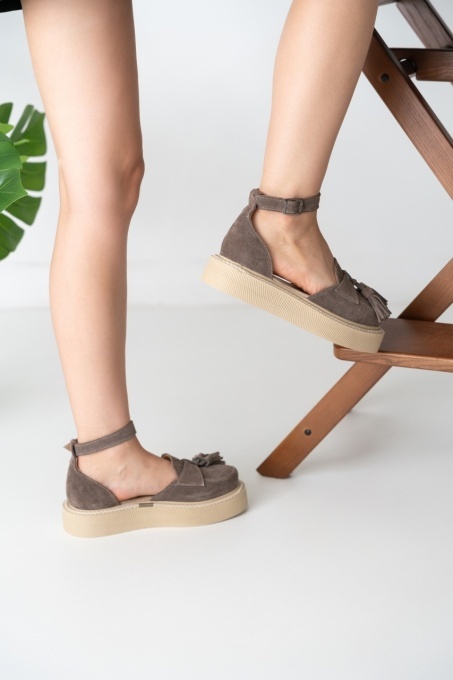 Pantofi - Augustino - Cappuccino - 7