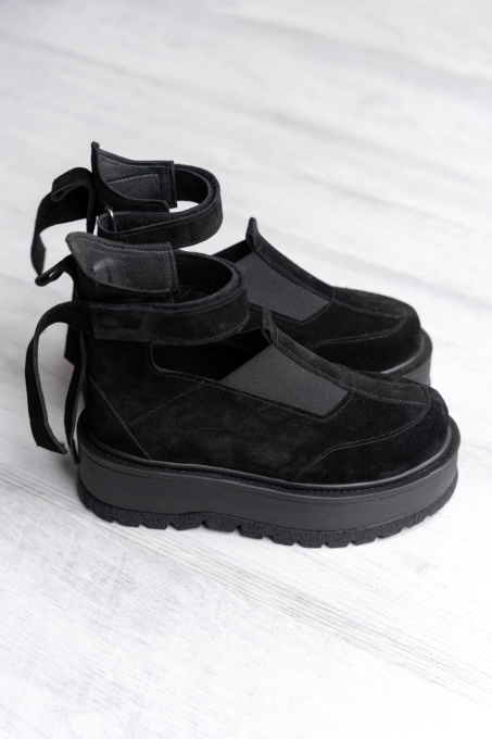 Sneakersi - Cali - Negru Velur