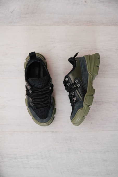 Sneakersi - Mondo - Khaki - 4