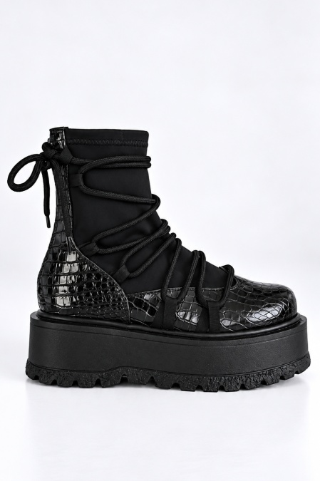 Ghete - .Moon - Croco Black