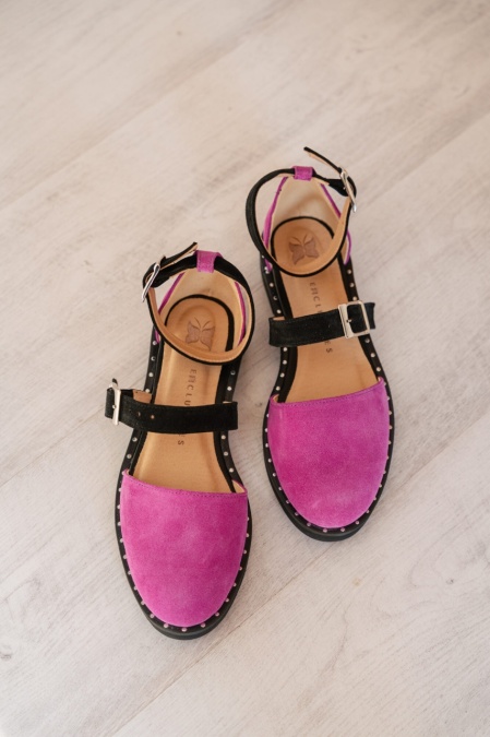 Pantofi - Double Belt - Purple