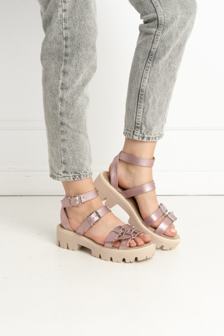 Sandale - Lugo - Metalic Pink