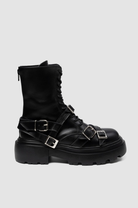 Ghete - Buckle Fury - Negru
