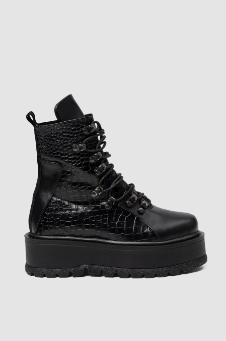 Ghete - Gio - Combo Croco Black