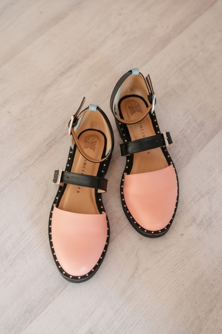 Pantofi - Double Belt - Pastel