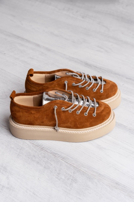 Pantofi - Play - Maro