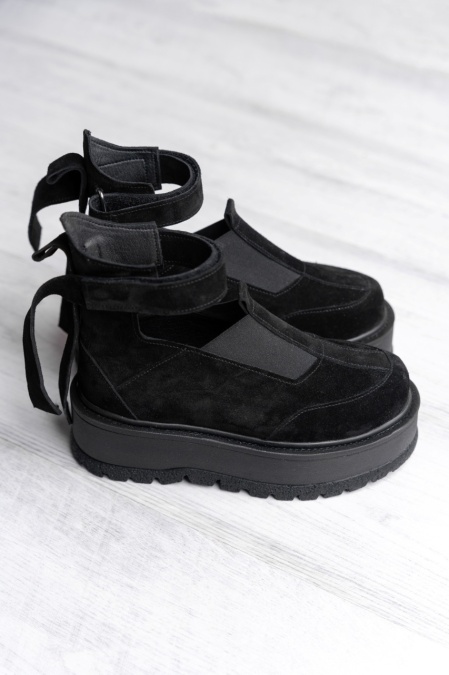 Sneakersi - Cali - Negru Velur