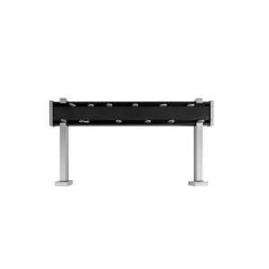 Set sina aluminiu PL negru mat 150 cm - Img 2