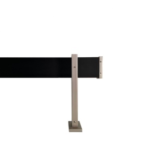 Set sina aluminiu PL negru mat 300 cm