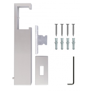 Set sina aluminiu PL negru mat 400 cm - Img 5