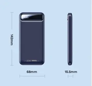 Power Bank REMAX Bole Series RPP-520 – 10000 mAh plavi - Img 2